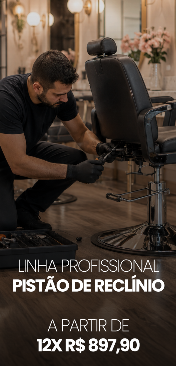 Linha profissional pistão de reclínio