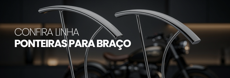 Confira linha ponteiras para braço